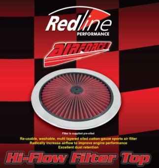 Redline AirForce1 Hi-Flow filter top.
